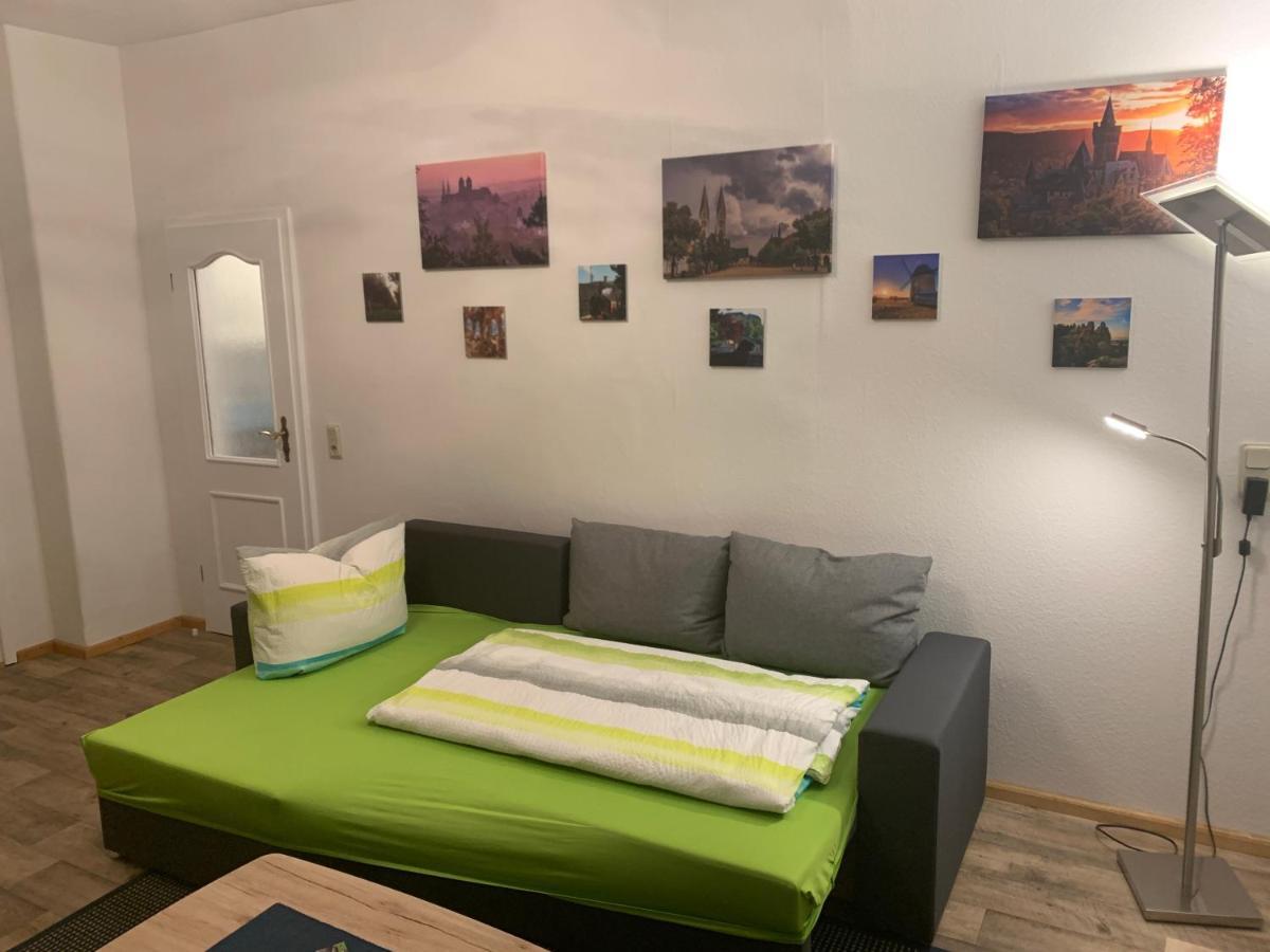 Ferienwohnung Kleines Nest Thale Buitenkant foto