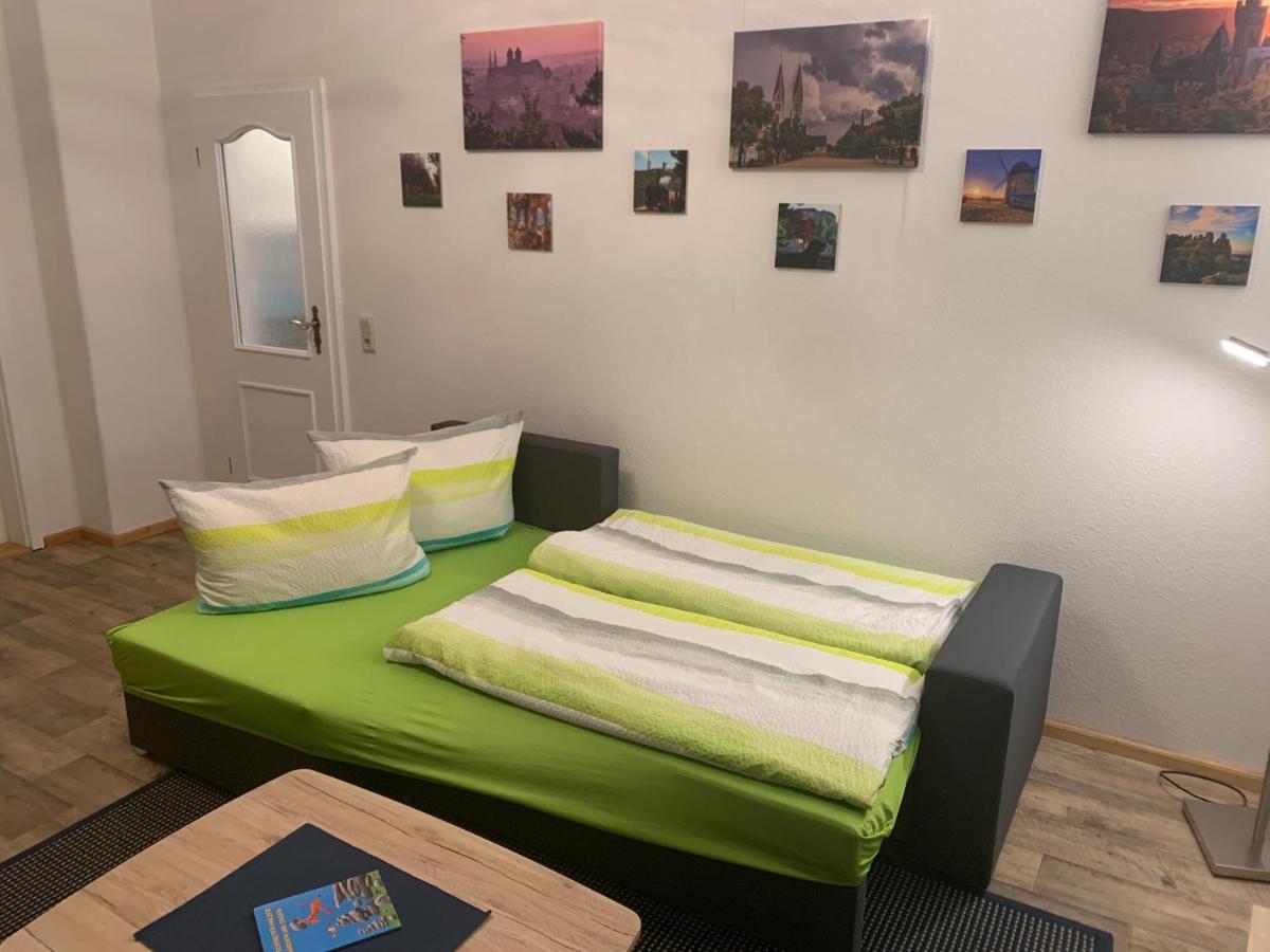Ferienwohnung Kleines Nest Thale Buitenkant foto