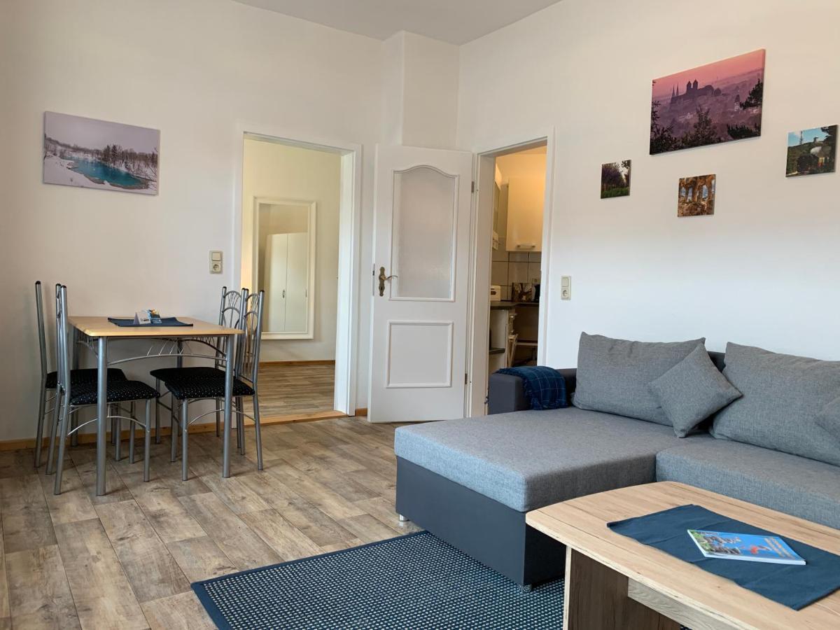 Ferienwohnung Kleines Nest Thale Buitenkant foto